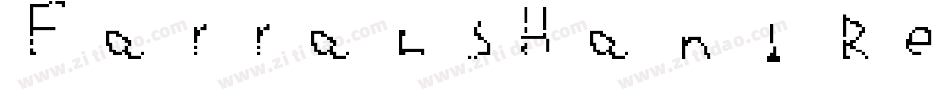 FarrahsHand Regular字体转换